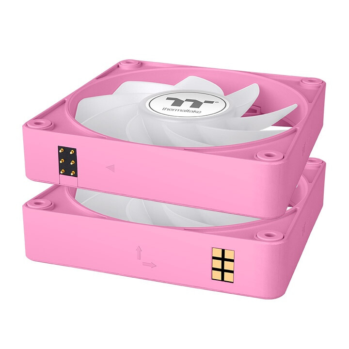 Korpusa dzesētājs Thermaltake CT120 EX Reverse ARGB Sync 3-Fan Pack Pink (CL-F225-PL12PK-A) - foto 3