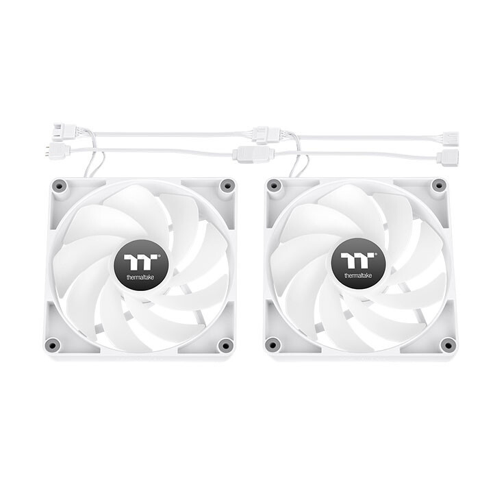 Korpusa dzesētājs Thermaltake CT120 Reverse ARGB Sync 2-Fan Pack White (CL-F175-PL12SW-A)
