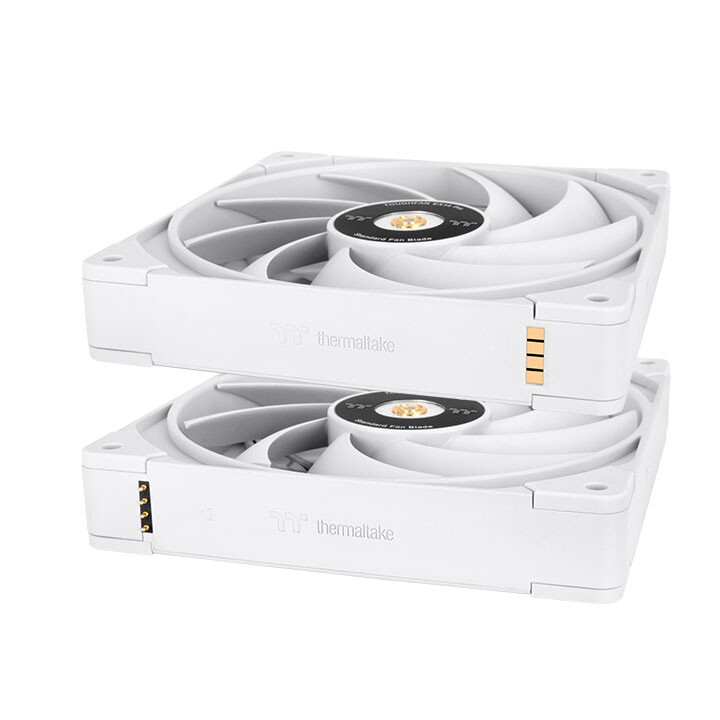 Korpusa dzesētājs Thermaltake TOUGHFAN EX14 Pro High Static Pressure Swappable 3-Fan Pack White (CL-F172-PL14WT-A) - foto 3