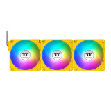 Korpusa dzesētājs Thermaltake CT140 EX Reverse ARGB Sync 3-Fan Pack Bumblebee (CL-F227-PL14BB-A)