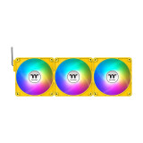 Korpusa dzesētājs Thermaltake CT120 EX Reverse ARGB Sync 3-Fan Pack Bumblebee (CL-F223-PL12BB-A)