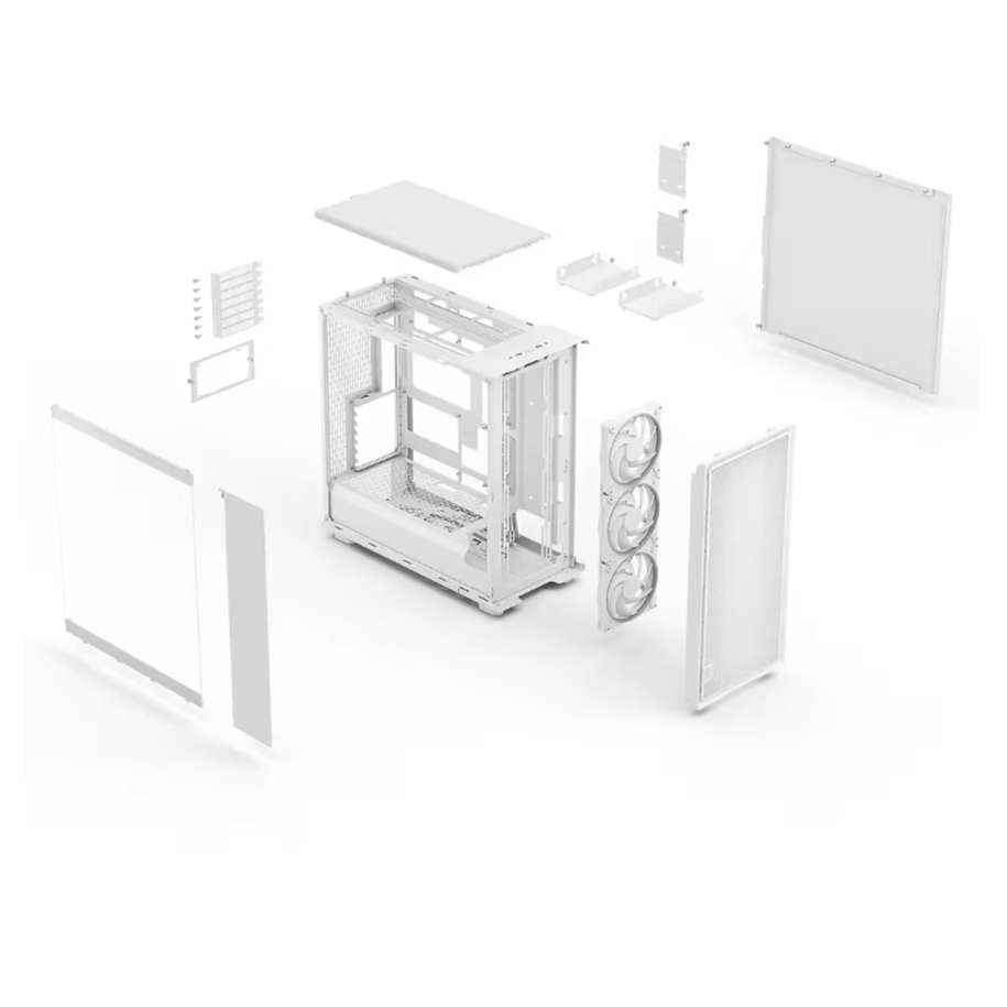 Datoru korpuss Fractal Design Epoch XL White (FD-C-EPO1X-05) - foto 7