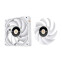 Korpusa dzesētājs Thermaltake TOUGHFAN EX12 Pro High Static Pressure Swappable 3-Fan Pack White (CL-F171-PL12WT-A)