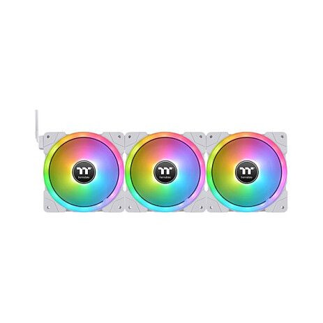 Korpusa dzesētājs Thermaltake SWAFAN EX14 RGB TT Premium Edition 3-Fan Pack White (CL-F162-PL14SW-A) - foto 2