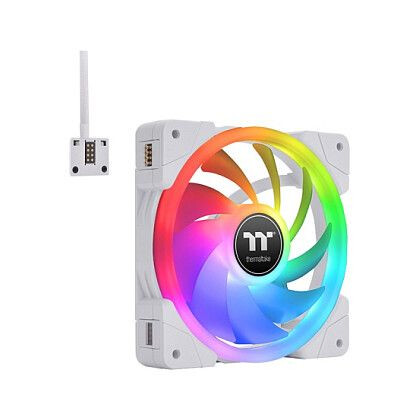 Korpusa dzesētājs Thermaltake SWAFAN EX14 RGB TT Premium Edition 3-Fan Pack White (CL-F162-PL14SW-A) - foto 4