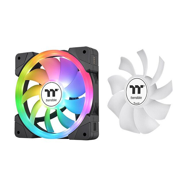 Korpusa dzesētājs Thermaltake SWAFAN EX12 ARGB TT Premium Edition 3-Fan Pack Black (CL-F167-PL12SW-A)