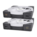 Korpusa dzesētājs Thermaltake SWAFAN EX12 ARGB TT Premium Edition 3-Fan Pack Black (CL-F167-PL12SW-A)