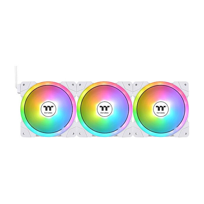 Korpusa dzesētājs Thermaltake SWAFAN EX12 ARGB TT Premium Edition 3-Fan Pack White (CL-F169-PL12SW-A) - foto 2