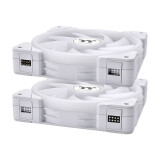 Korpusa dzesētājs Thermaltake SWAFAN EX12 ARGB TT Premium Edition 3-Fan Pack White (CL-F169-PL12SW-A)