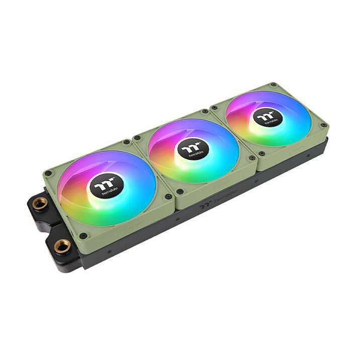 Korpusa dzesētājs Thermaltake CT120 EX Reverse ARGB Sync 3-Fan Pack Matcha Green (CL-F198-PL12MG-A) - foto 2