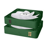 Korpusa dzesētājs Thermaltake CT140 EX Reverse ARGB Sync 3 Fan Pack Racing Green (CL-F230-PL14RG-A)