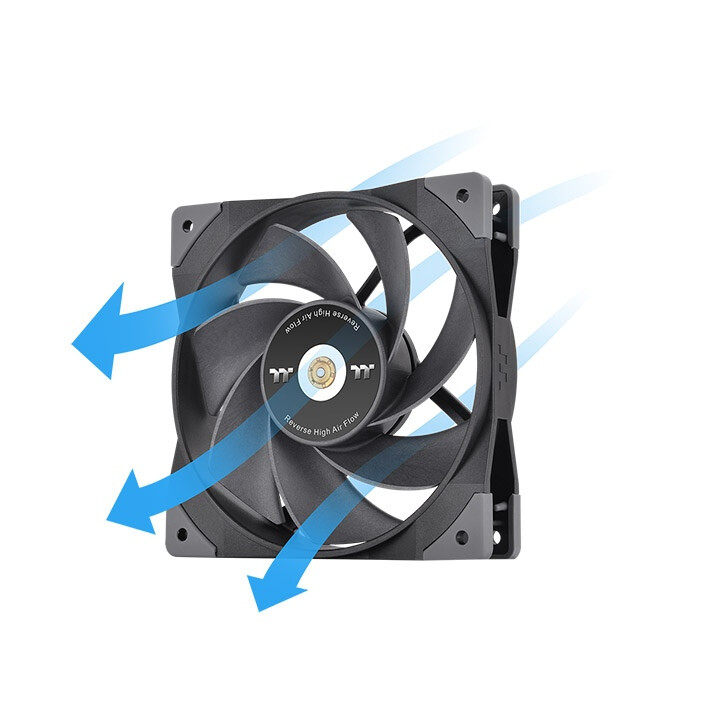 Korpusa dzesētājs Thermaltake SWAFAN GT12 TT Premium Edition Single Fan Pack Black (CL-F155-PL12BL-A)