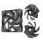 Korpusa dzesētājs Thermaltake SWAFAN GT12 TT Premium Edition Single Fan Pack Black (CL-F155-PL12BL-A) - foto 4