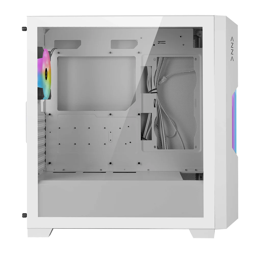 Datoru korpuss Azza Guardian RGB White (CSAZ-520WG) - foto 4