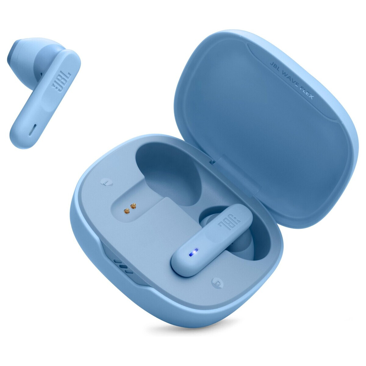 Austiņas JBL Wave Flex 2 Blue (JBLWFLEXBLU)