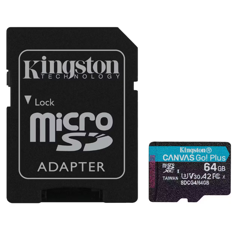 Atmiņas karte Kingston Canvas Go! Plus 64GB (SDCG4/64GB) - foto 2