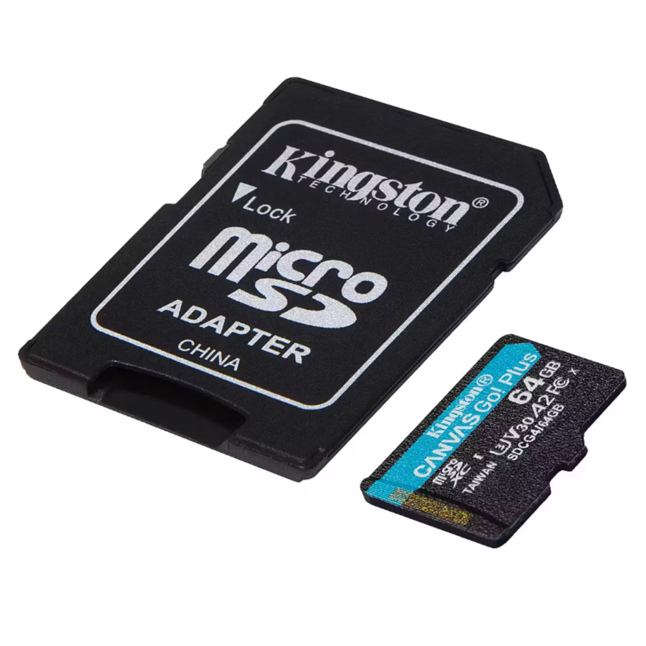 Atmiņas karte Kingston Canvas Go! Plus 64GB (SDCG4/64GB) - foto 3