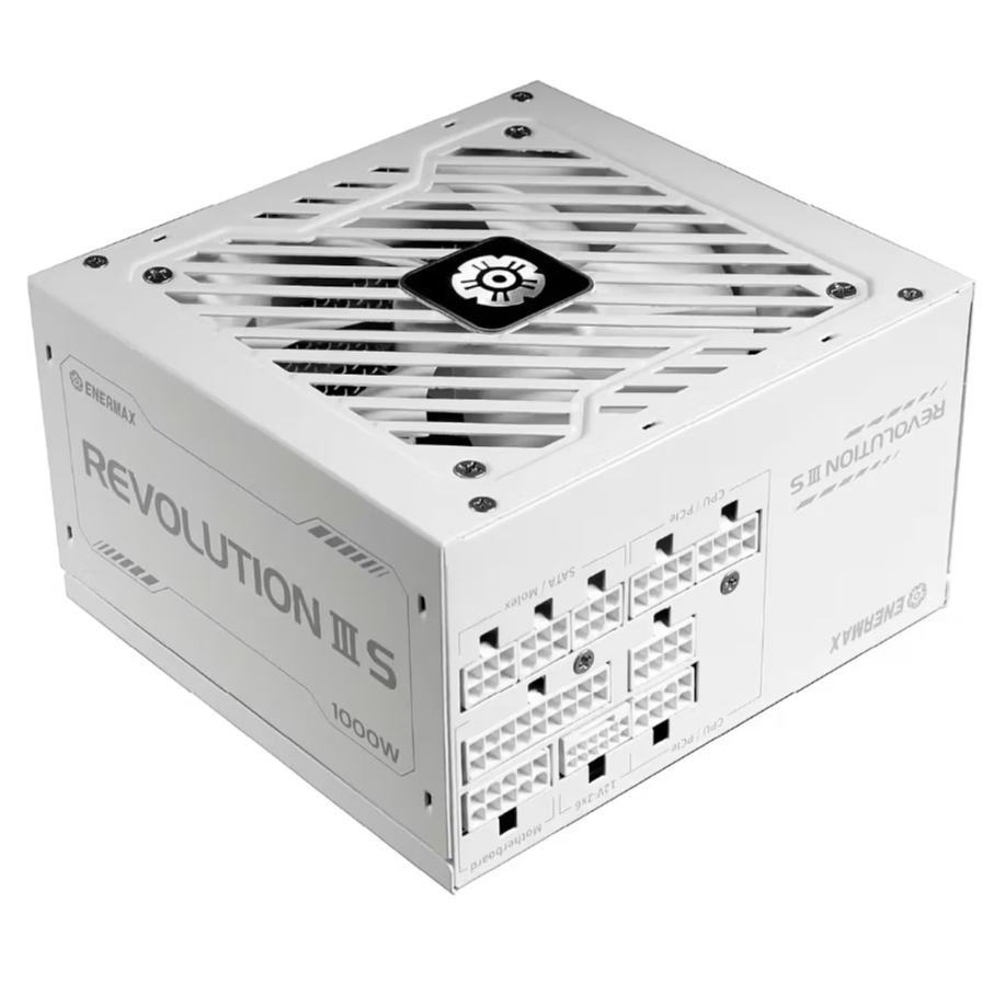 Barošanas bloks Enermax Revolution III S 1000W White (ERV1000P-AHP-W)
