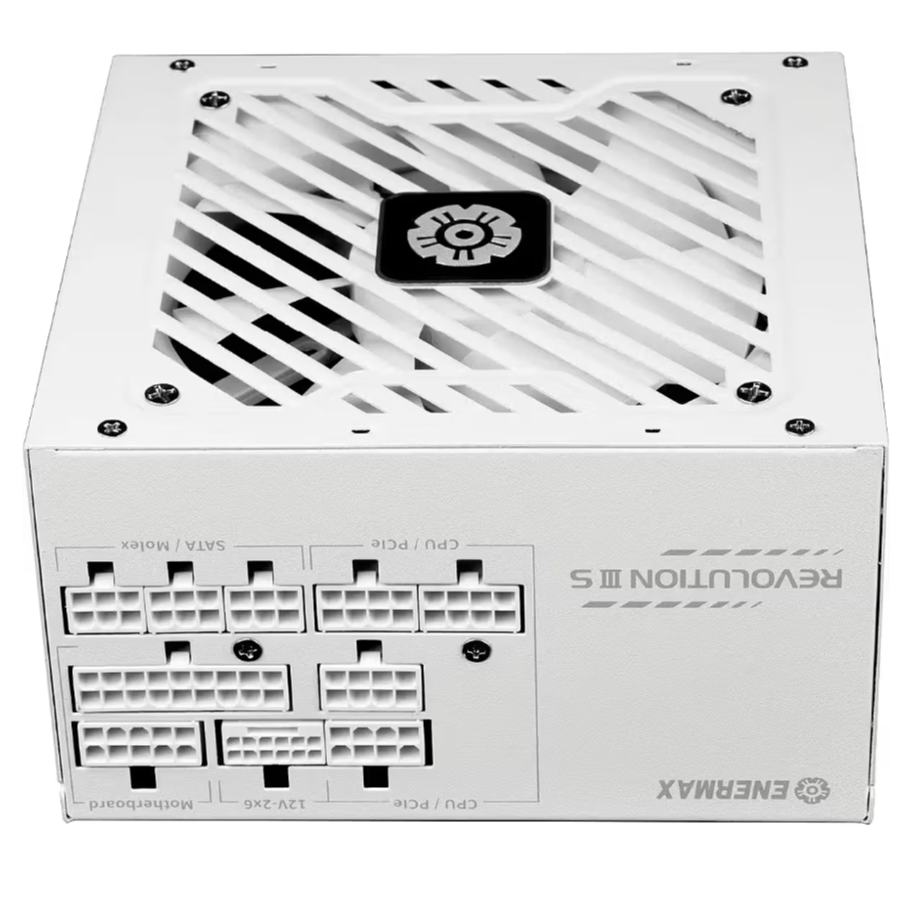 Barošanas bloks Enermax Revolution III S 1000W White (ERV1000P-AHP-W) - foto 2