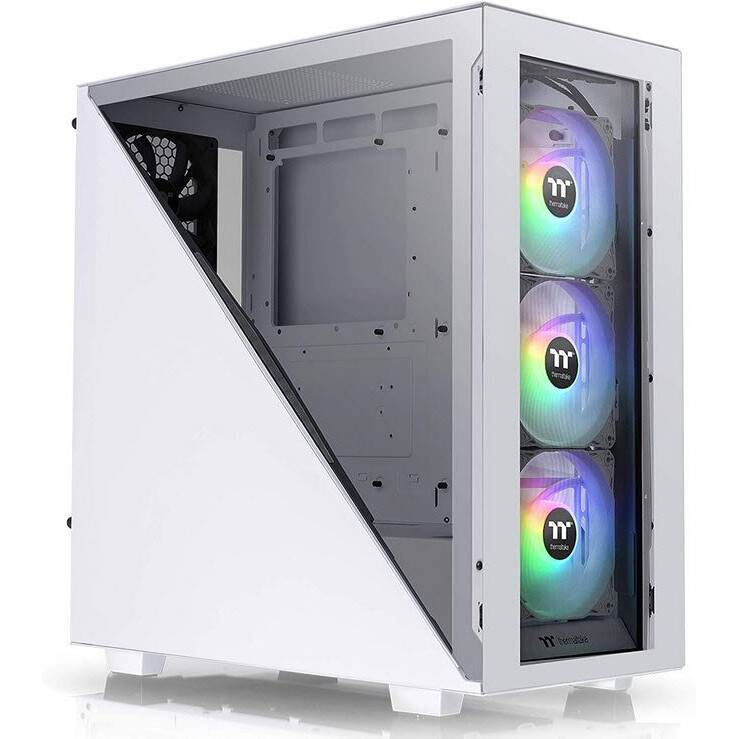 Datoru korpuss Thermaltake Divider 300 TG RGB White (CA-1S2-00M6WN-01)