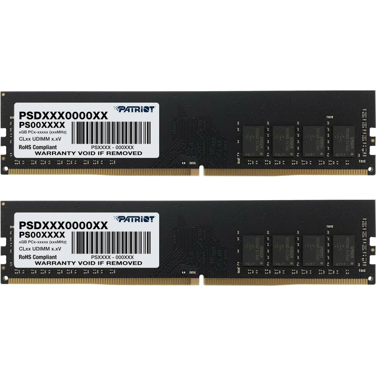 Operatīvā atmiņa Patriot Signature Line 16GB 3200 MHz DDR4 CL22 Kit of 2x8 Black (PSD416G3200K) - foto 4