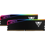Operatīvā atmiņa Patriot Viper ELITE 5 RGB ULTRA 32GB 6400 MHz DDR5 CL32 Kit of 2x16GB Black (VEUR532G6432K)