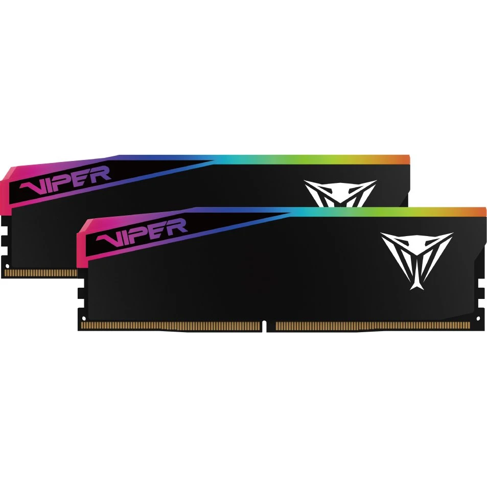 Operatīvā atmiņa Patriot Viper ELITE 5 RGB ULTRA 32GB 6400 MHz DDR5 CL32 Kit of 2x16GB Black (VEUR532G6432K)