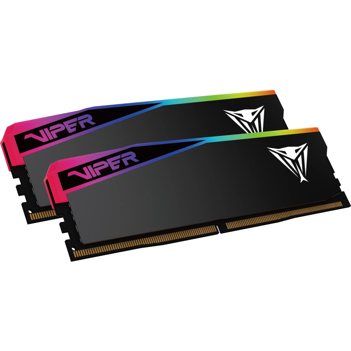 Operatīvā atmiņa Viper ELITE 5 RGB ULTRA 64GB 6400 Mhz DDR5 CL32 Kit of 2x32GB Black (VEUR564G6432K) - foto 2