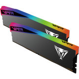 Operatīvā atmiņa Viper ELITE 5 RGB ULTRA 64GB 6400 Mhz DDR5 CL32 Kit of 2x32GB Black (VEUR564G6432K)