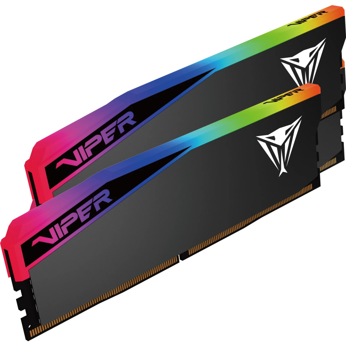 Operatīvā atmiņa Viper ELITE 5 RGB ULTRA 64GB 6400 Mhz DDR5 CL32 Kit of 2x32GB Black (VEUR564G6432K) - foto 5