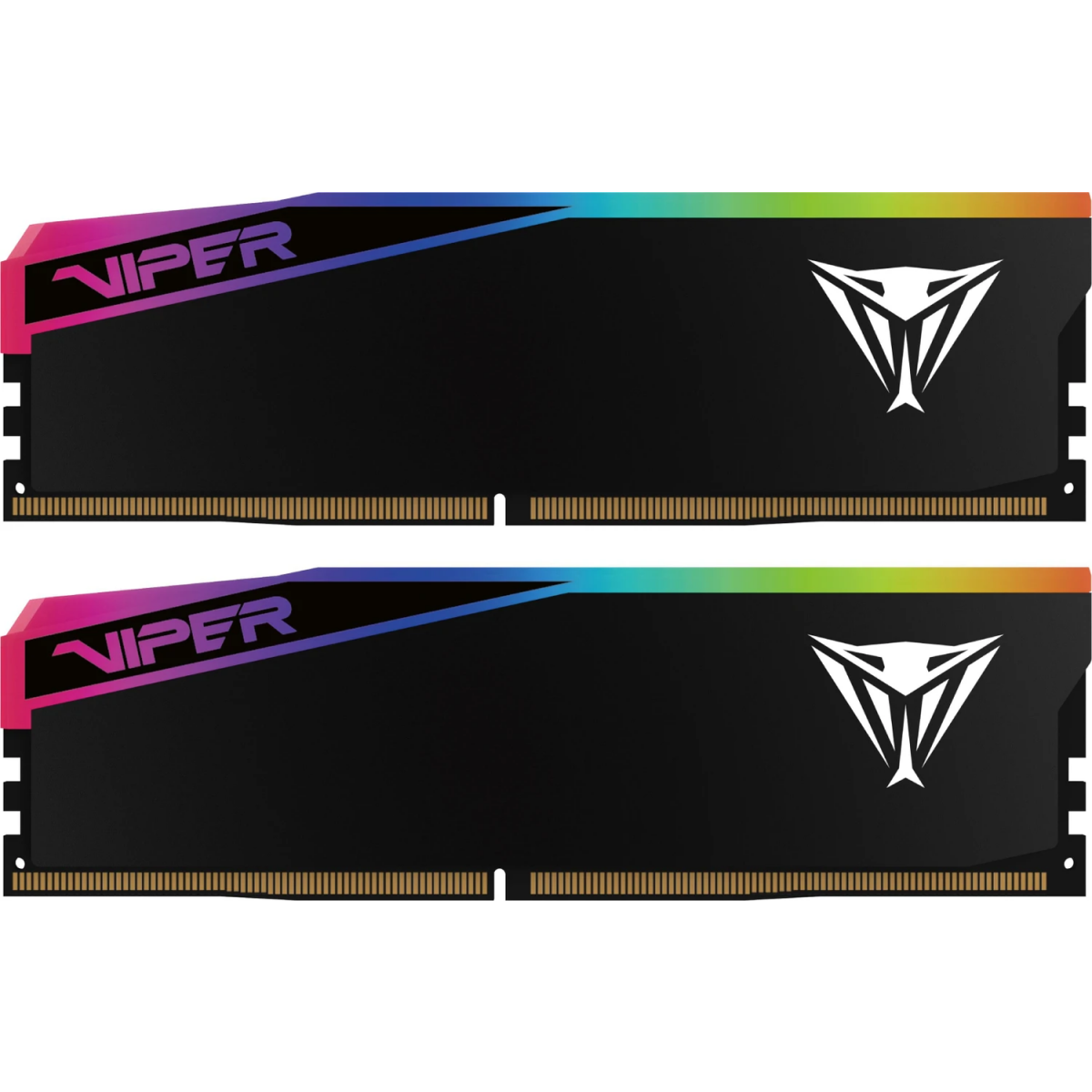 Operatīvā atmiņa Viper ELITE 5 RGB ULTRA 64GB 6400 Mhz DDR5 CL32 Kit of 2x32GB Black (VEUR564G6432K) - foto 6