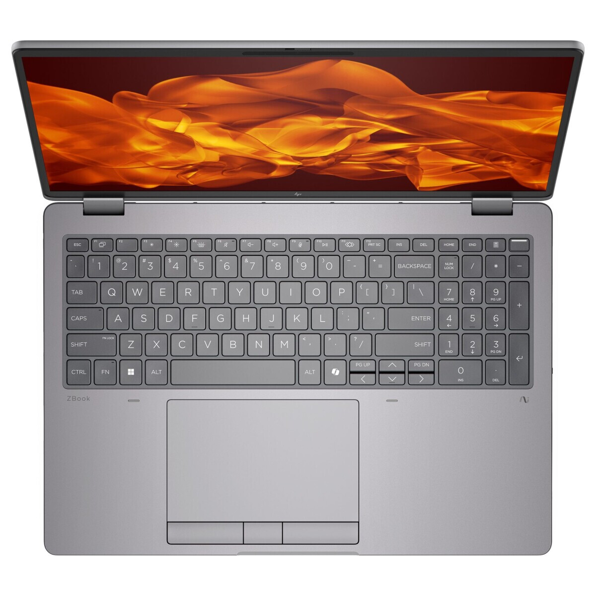 Portatīvais dators HP ZBook Fury 16 G1i Ultra 9 285HX 64GB 2TB RTX Pro 3000 12GB GDDR7 W11P Silver (98L81ET/ABD) - foto 4