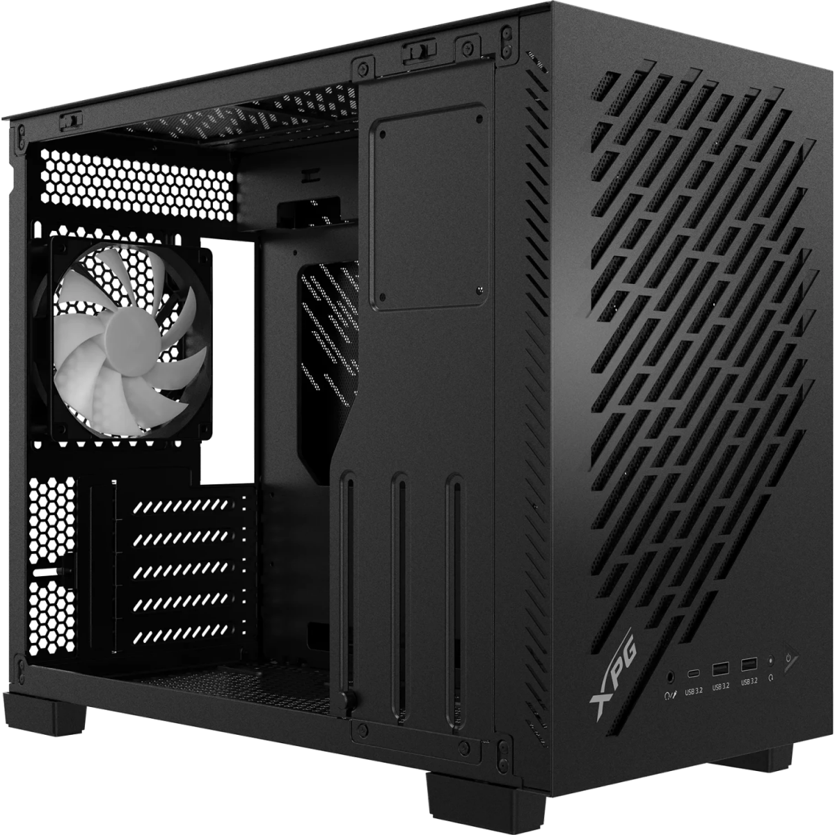 Datoru korpuss ADATA XPG Valor Air Nano Black (75261649)