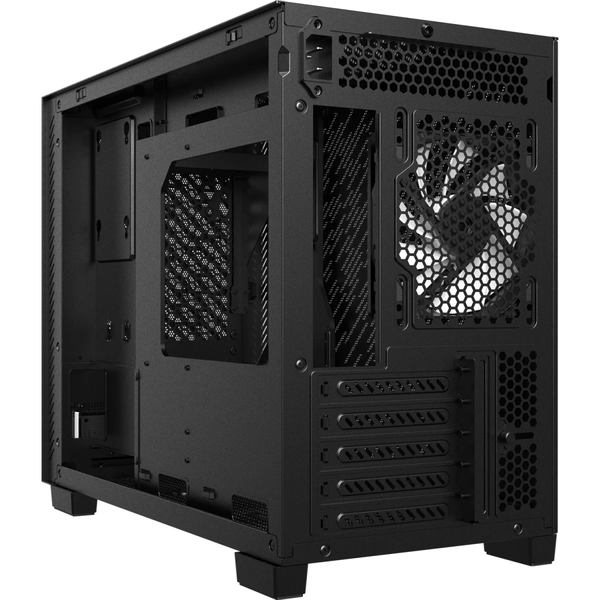 Datoru korpuss ADATA XPG Valor Air Nano Black (75261649) - foto 3