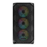 Datoru korpuss Sharkoon MK3 RGB Micro Tower Black (4044951041749)