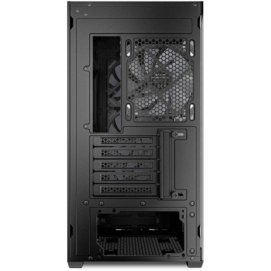 Datoru korpuss Sharkoon MK3 RGB Micro Tower Black - 4044951041749 - foto 4