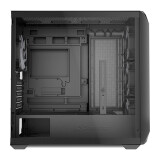 Datoru korpuss Sharkoon MK3 RGB Micro Tower Black (4044951041749)