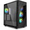 Datoru korpuss Sharkoon Rebel C80G RGB Midi Tower Black - 4044951041152
