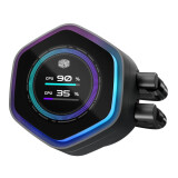 Ūdens dzesētājs Cooler Master Atmos II RGB Black (MLX-D24M-A25SZ-P1)