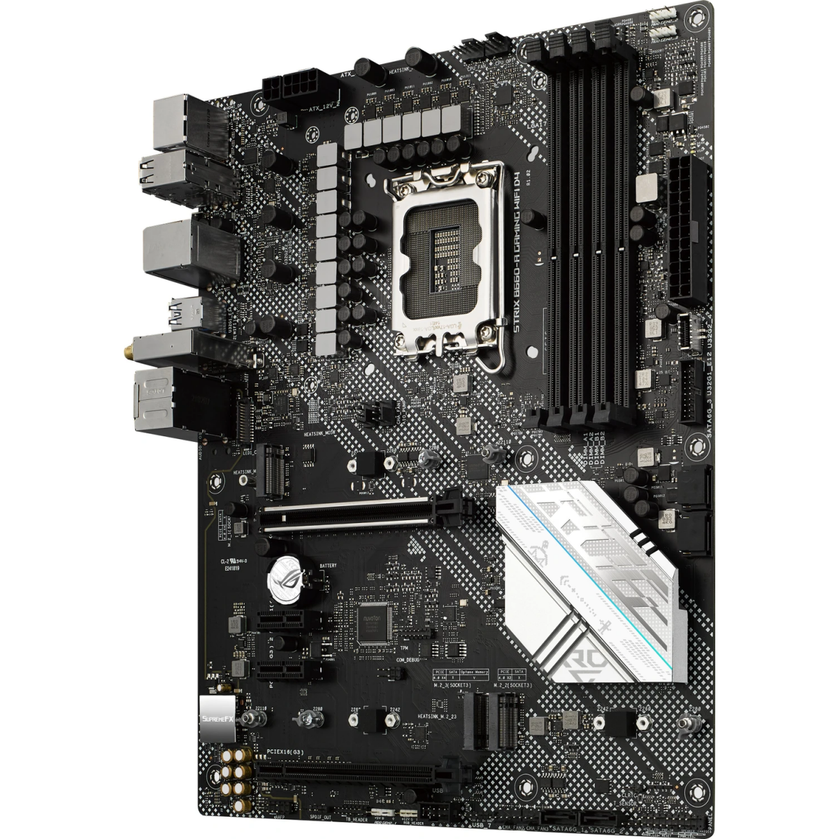 Pamatplate ASUS ROG STRIX B660-A GAMING WIFI D4 (90MB18S0-M1EAY0) - foto 2