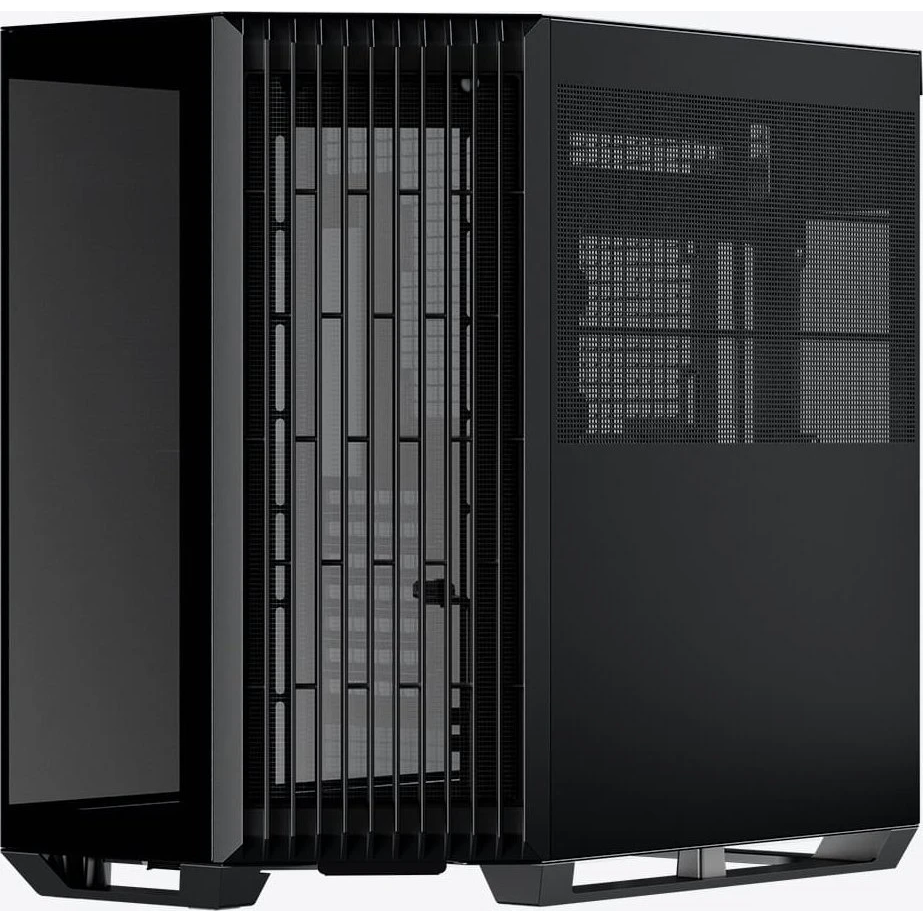 Datoru korpuss APNX V1 Midi-Tower Black (APCM-VI01003.11)