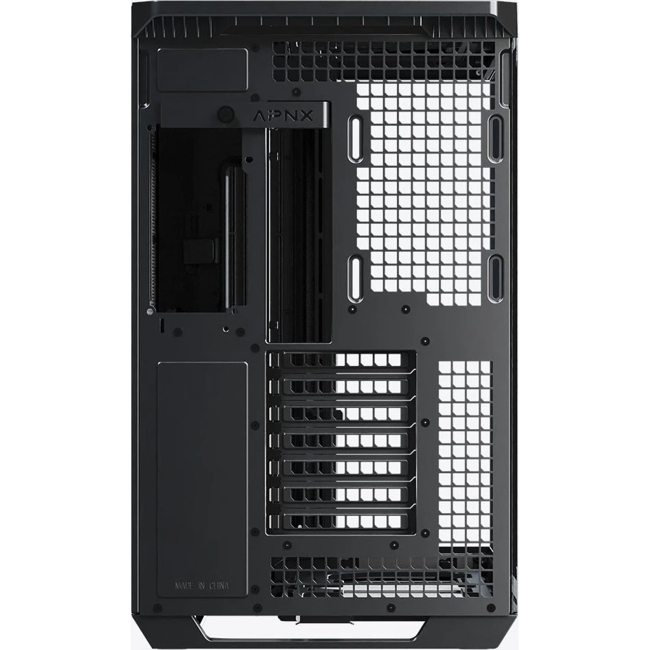 Datoru korpuss APNX V1 Midi-Tower Black (APCM-VI01003.11) - foto 4