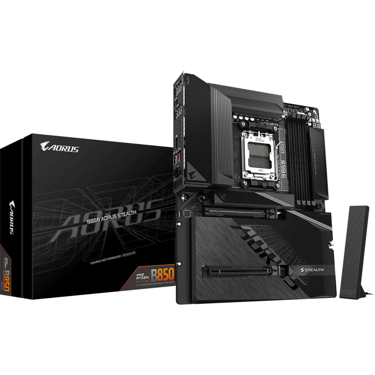 Pamatplate GIGABYTE B850 AORUS Stealth Black - B850 A STEALTH