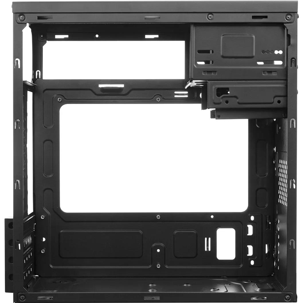 Datoru korpuss AZZA VC13M-071 Mini Tower Black (VC13M0-71/450W) - foto 2