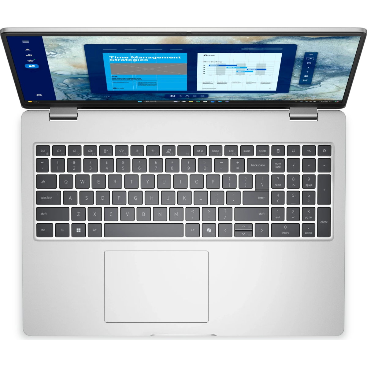 Portatīvais dators Dell Pro 16 PC16250 16" Ultra 5 235U 32GB 512GB Intel Graphics W11P Platinum Silver (NNWWD ) - foto 8