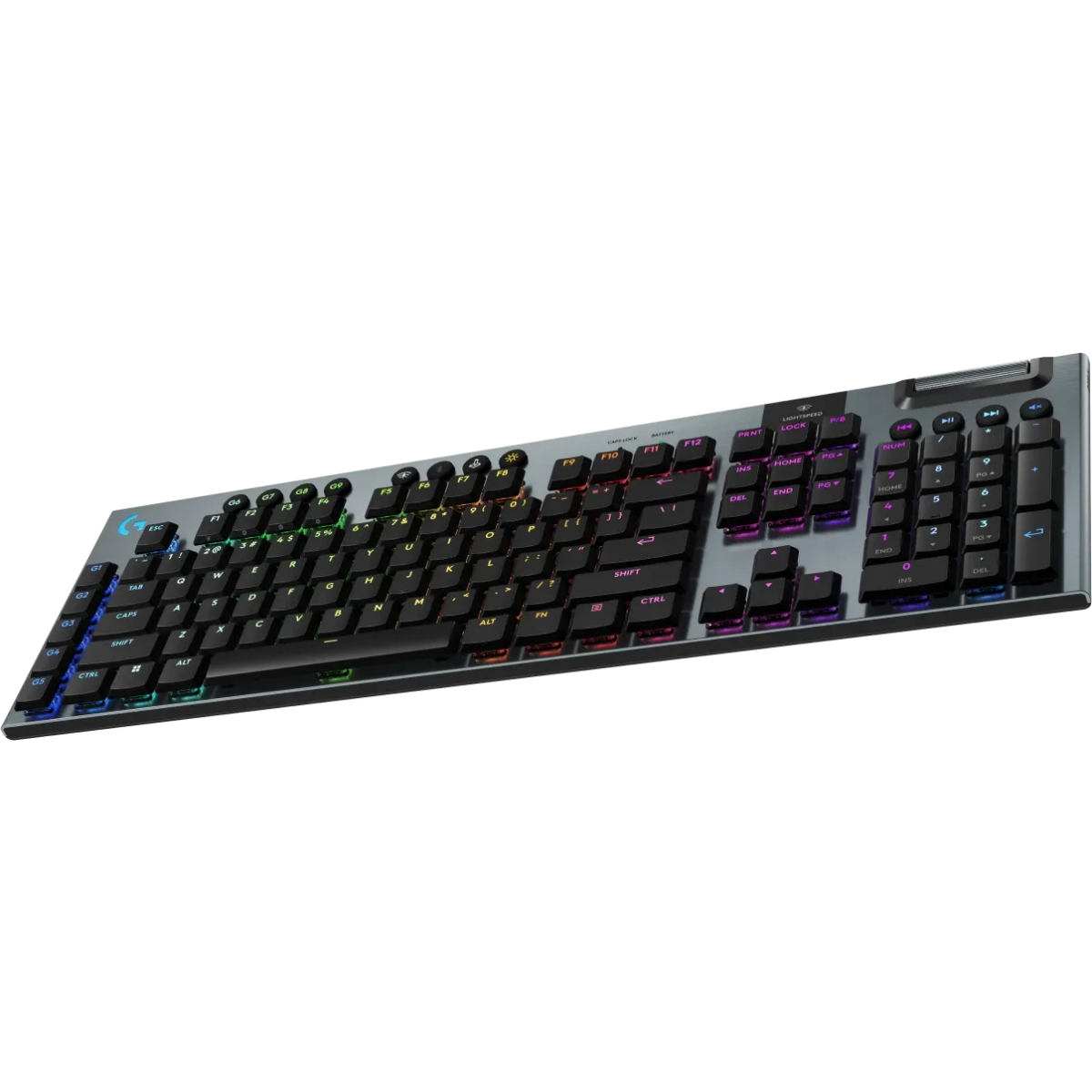 Tastatūra Logitech G915 X LightSpeed black DE (920-012671) - foto 3