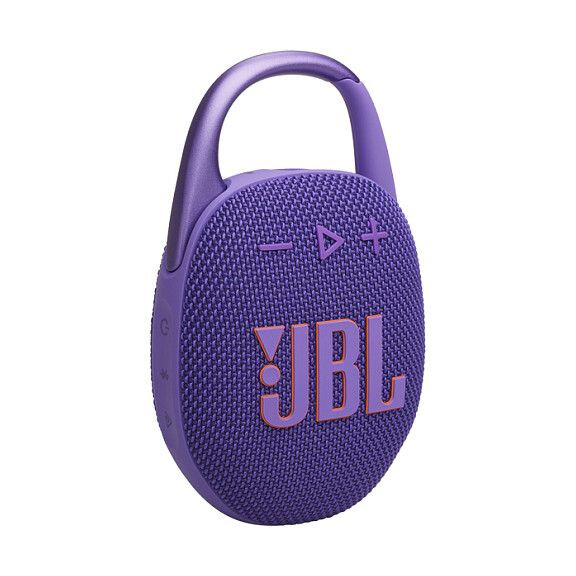 Pārnēsājama akustika JBL Clip 5 purple (JBLCLIP5PUR) - foto 4