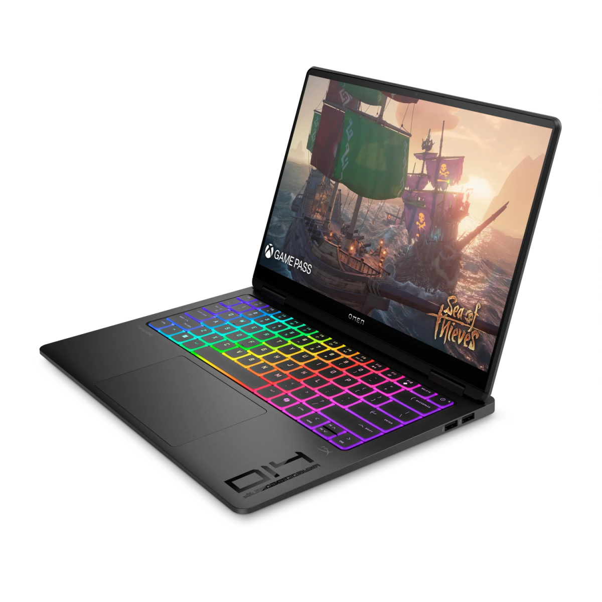 Portatīvais dators HP OMEN Transcend 14-fb1097ng 14" Ultra 9 285H 64GB 2TB RTX 5070 8GB GDDR7 W11H Black (BV8C6EA/ABD) - foto 4