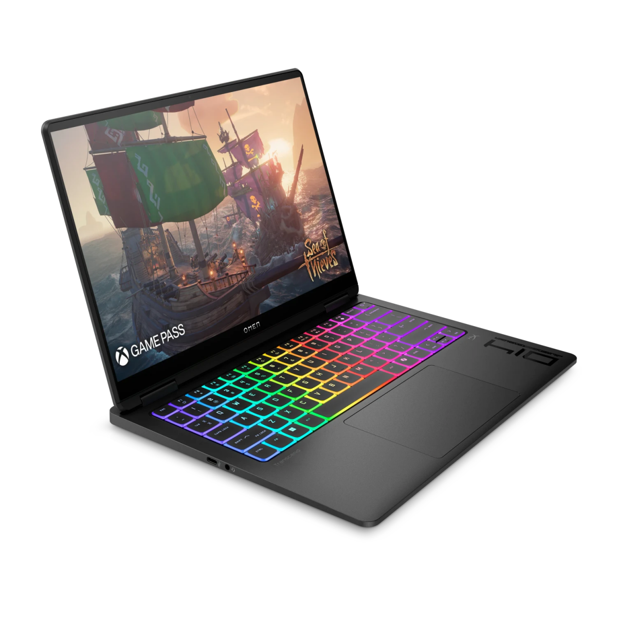 Portatīvais dators HP OMEN Transcend 14-fb1097ng 14" Ultra 9 285H 64GB 2TB RTX 5070 8GB GDDR7 W11H Black (BV8C6EA/ABD) - foto 5