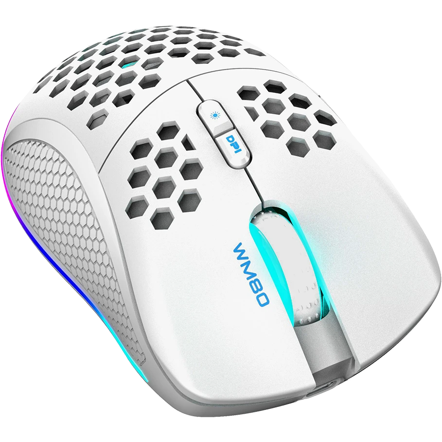 Pele Deltaco Gaming WM80 White (GAM-120-W) - foto 2
